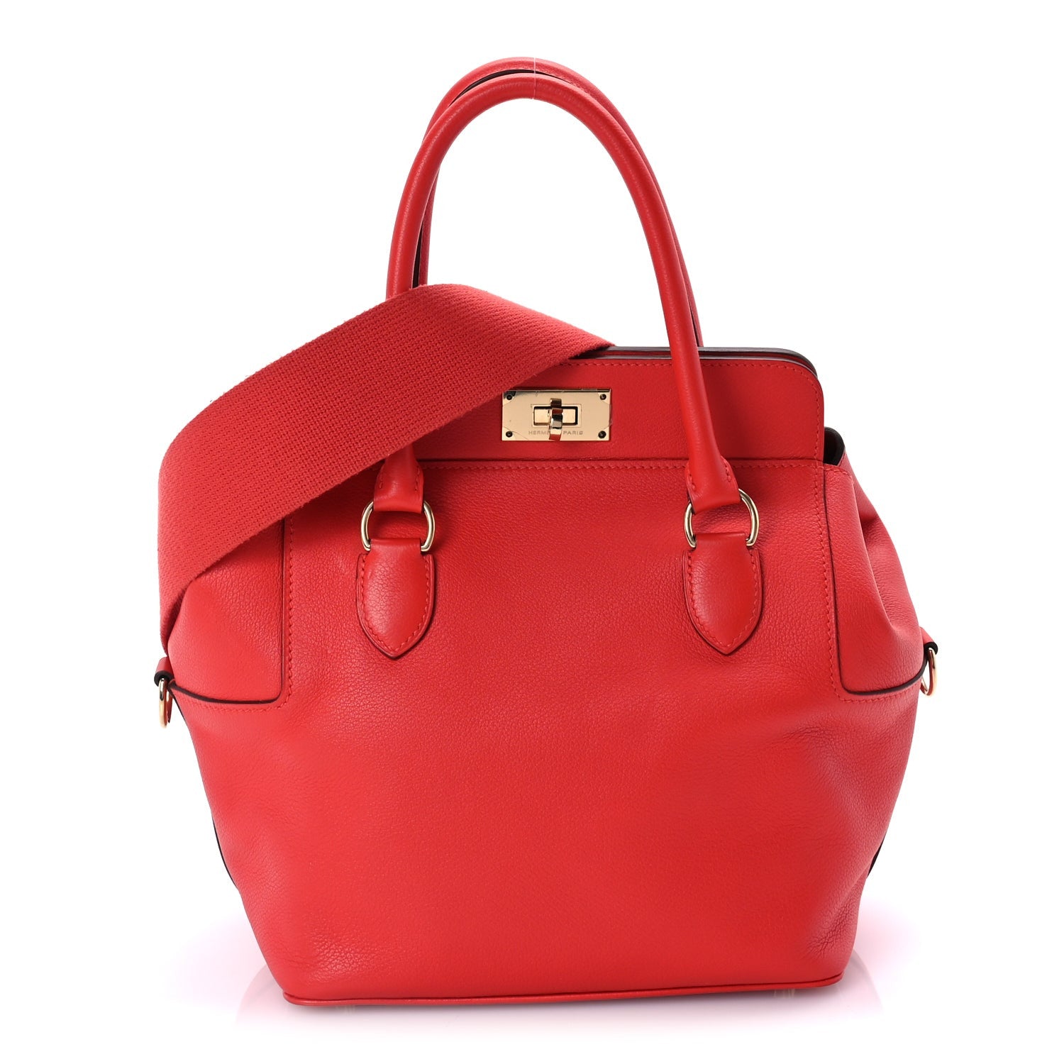 Hermes Evercolor Toolbox 20 Rouge Casaque 1 of 8