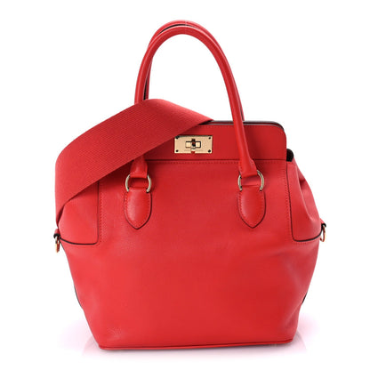 Hermes Evercolor Toolbox 20 Rouge Casaque 1 of 8