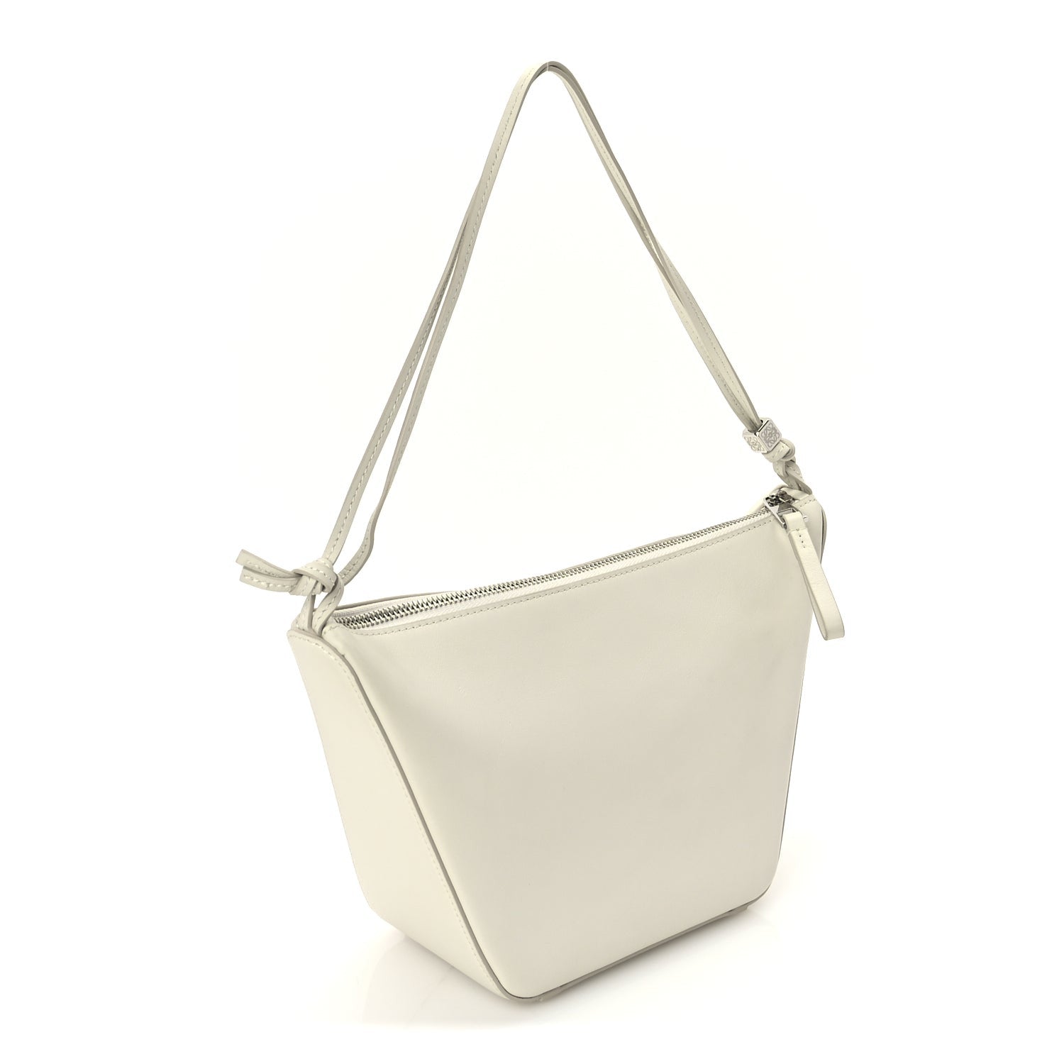 Loewe Calfskin Mini Hammock Hobo  Soft White 2 of 8
