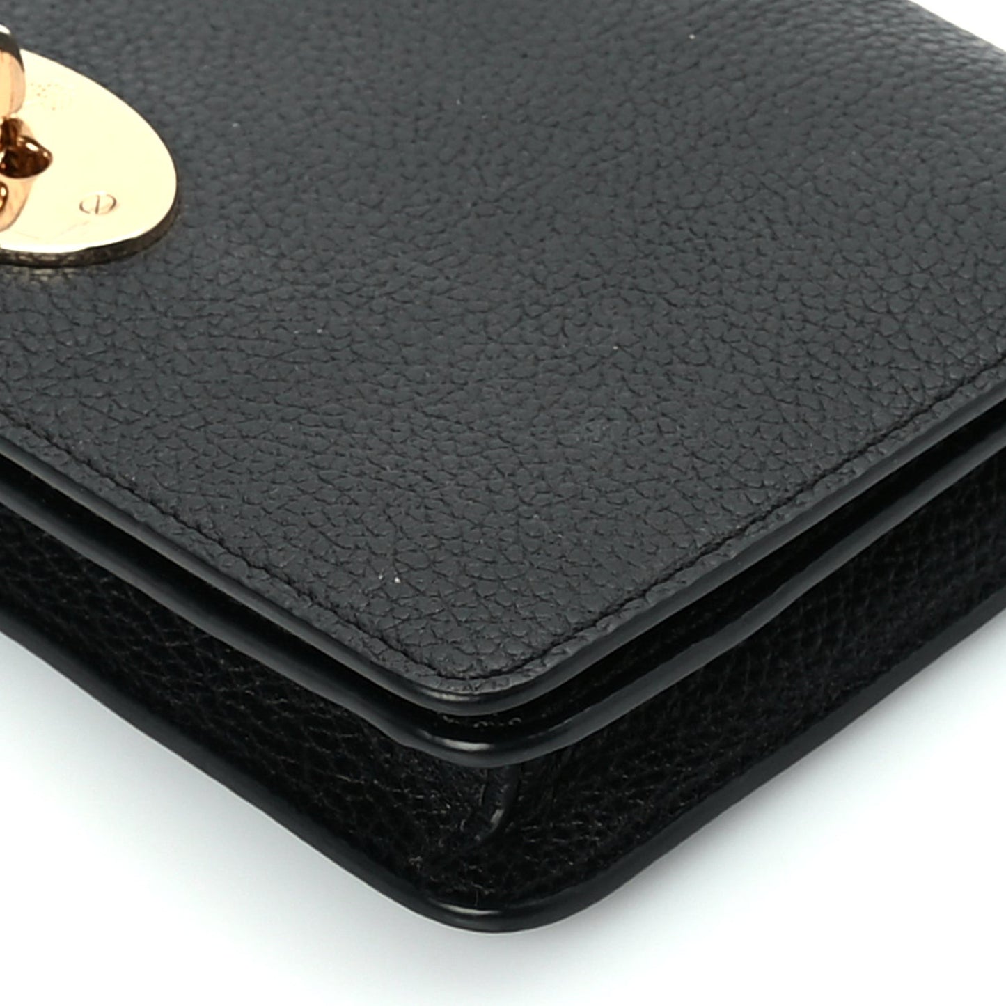 Grainy Print Bayswater Clutch Wallet Black