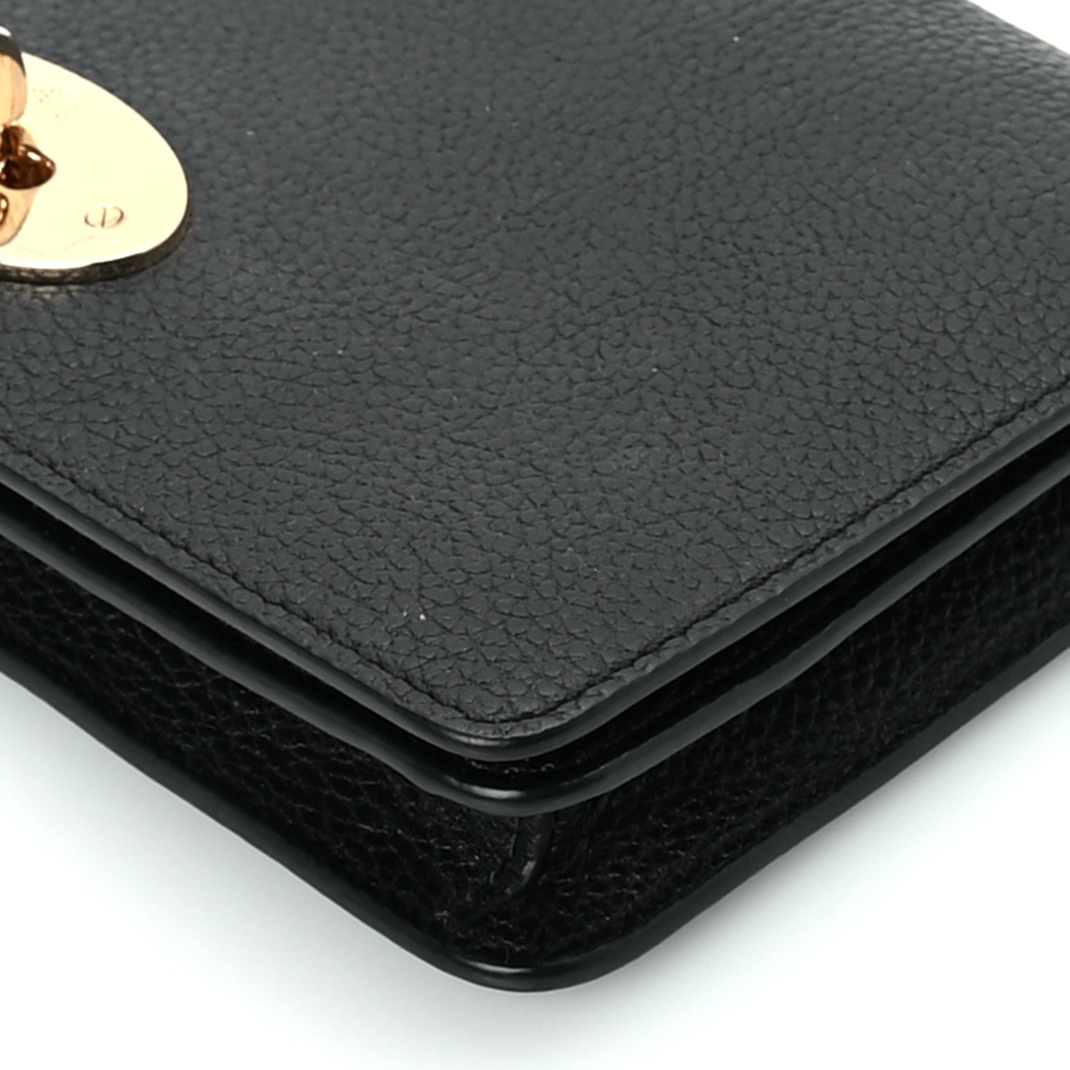 Burberry Grainy Print Bayswater Clutch Wallet Black 8 of 8