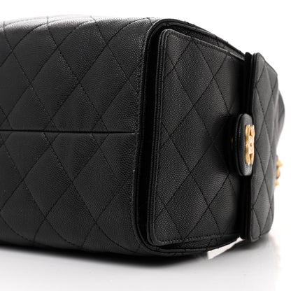 Chanel Caviar Quilted Small Chanel 25 Handbag Black 10 of 11
