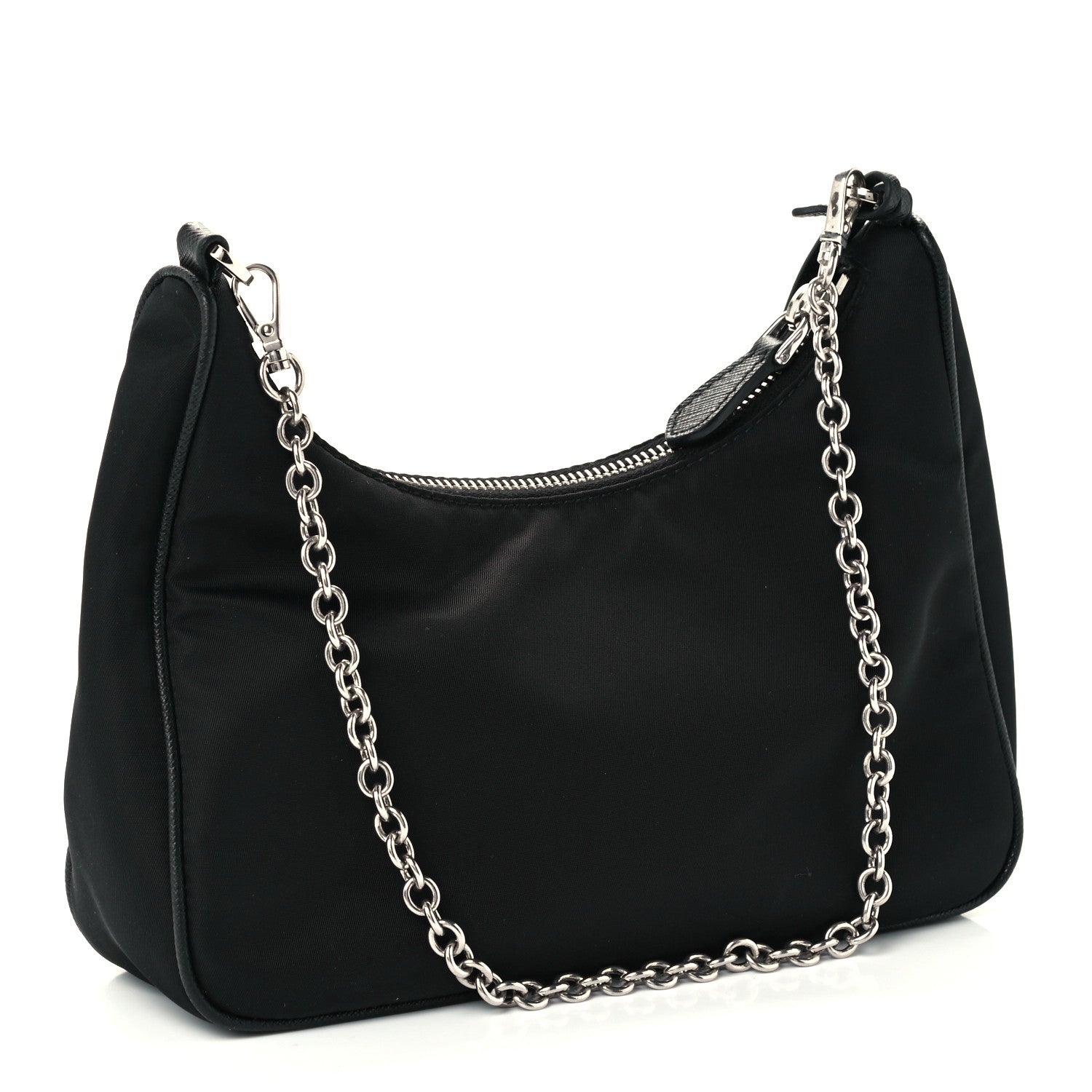 Prada Nylon Re-Edition 2005 Shoulder Bag Black 3 of 12