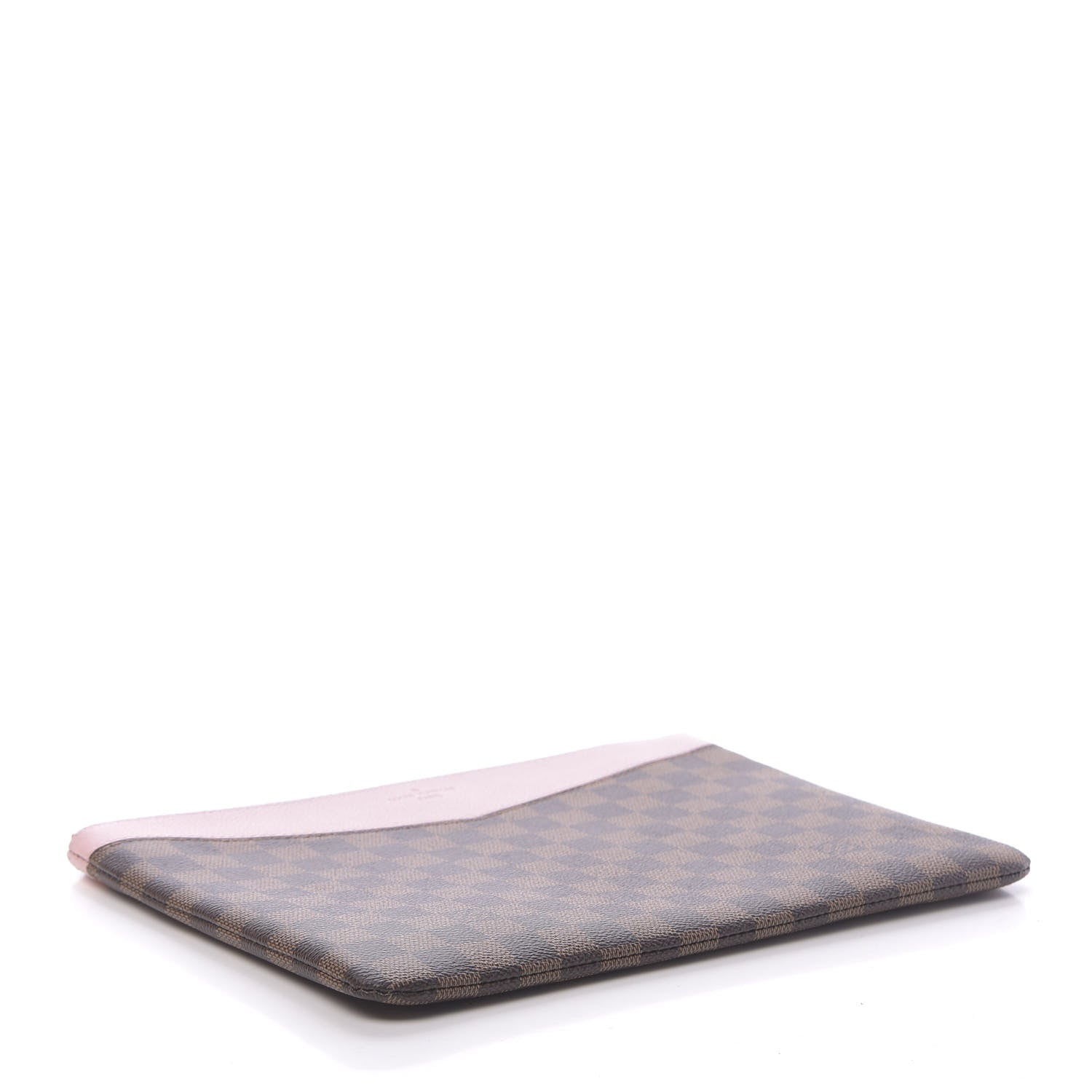 Louis Vuitton Damier Ebene Daily Pouch Rose Poudre 4 of 7