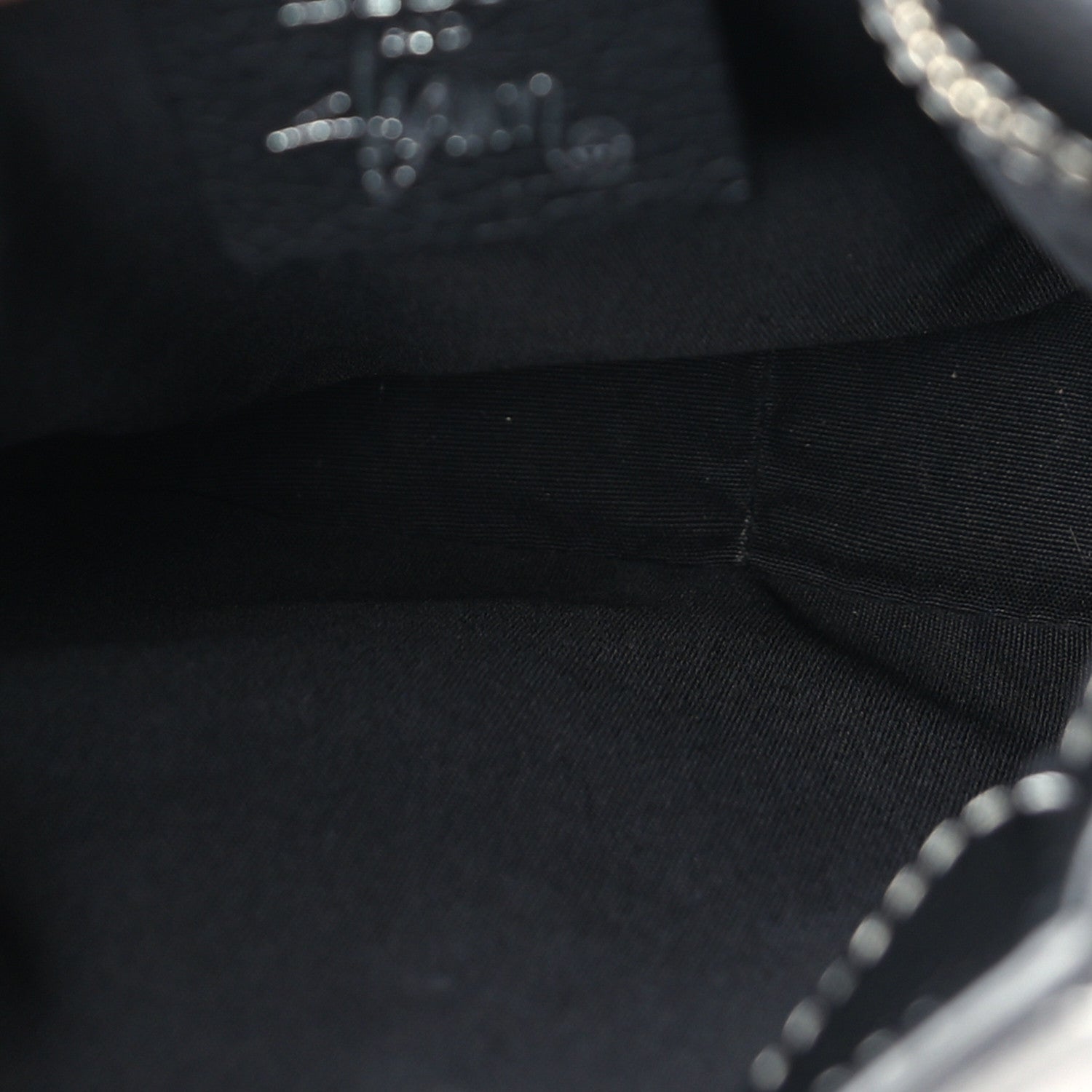 Christian Dior X SHAWN STUSSY Grained Calfskin Saddle Messenger Bag Black 4 of 8
