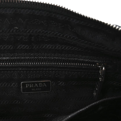Prada Nylon Tessuto Impuntu Quilted Bandoliera Crossbody Bag Black 6 of 7