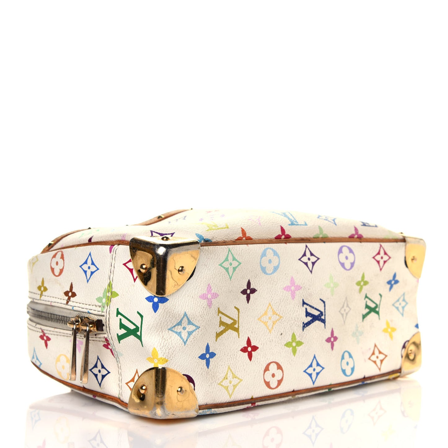 Monogram Multicolor Trouville White