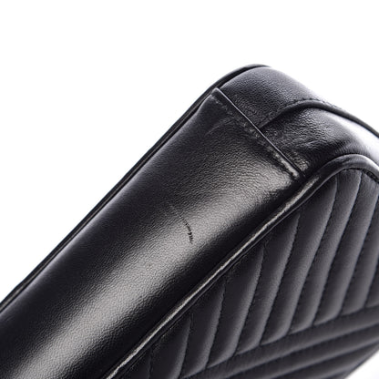 Prada Nappa Impunture Diagramme Mini Double Zip Chain Crossbody Bag Black 8 of 8