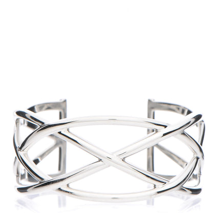 Tiffany Sterling Silver Celtic Open Knot Cuff Bracelet 1 of 4