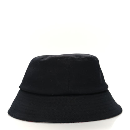 Chanel Cotton Pearl CC Bucket Hat M Black 5 of 7