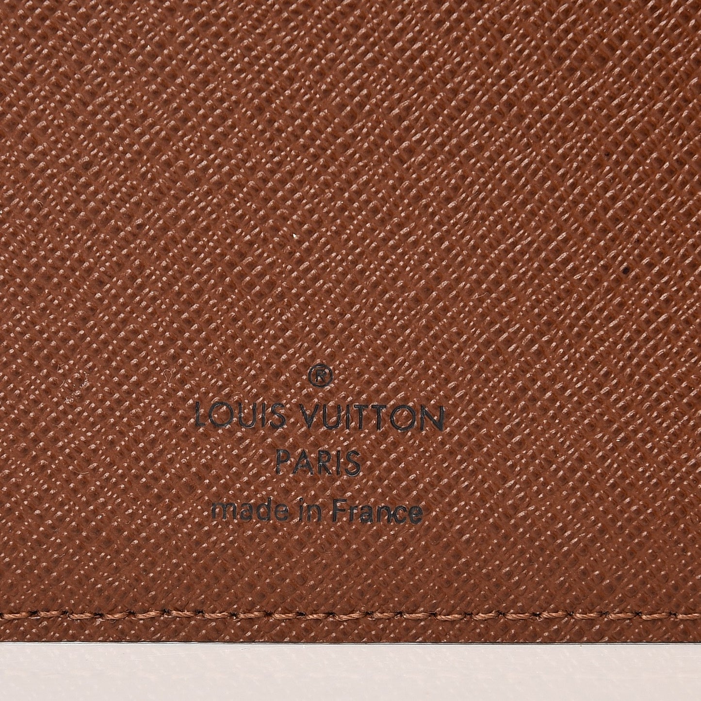 Monogram Medium Ring Agenda Cover