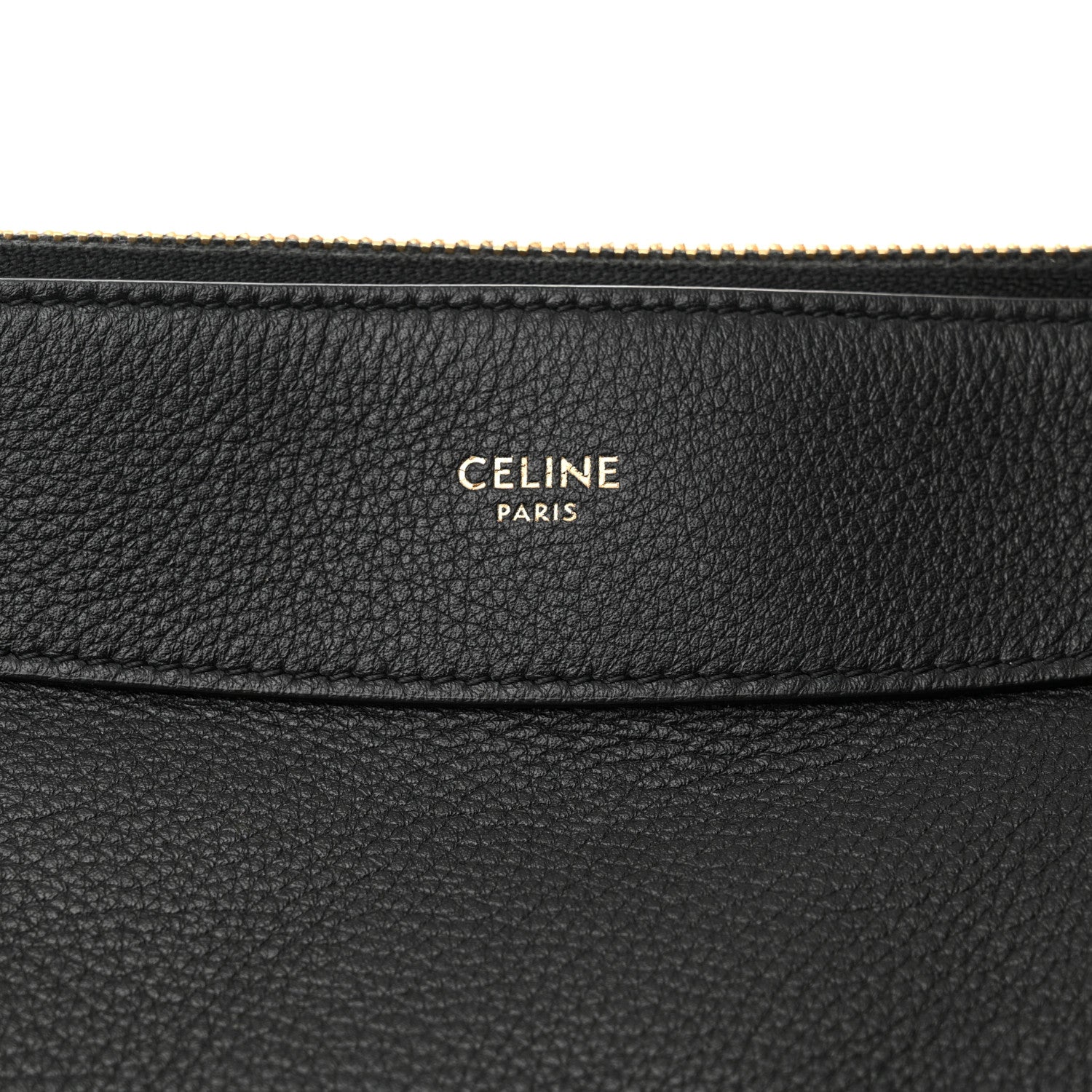 Celine Supple Calfskin Large Romy Shoulder Bag Black 8 of 12