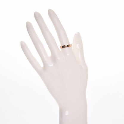 Cartier 18K Pink Gold 4mm LOVE Wedding Band Ring 55 7.25 2 of 4