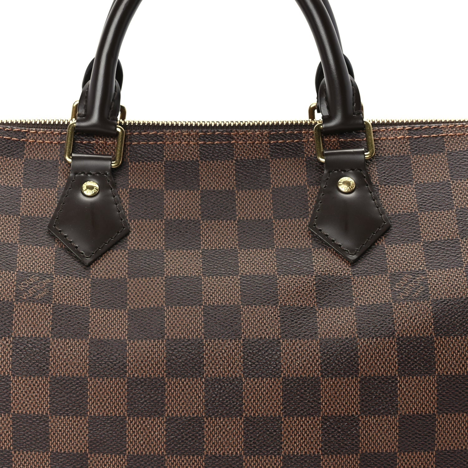 Louis Vuitton Damier Ebene Speedy 30 Brown 7 of 9