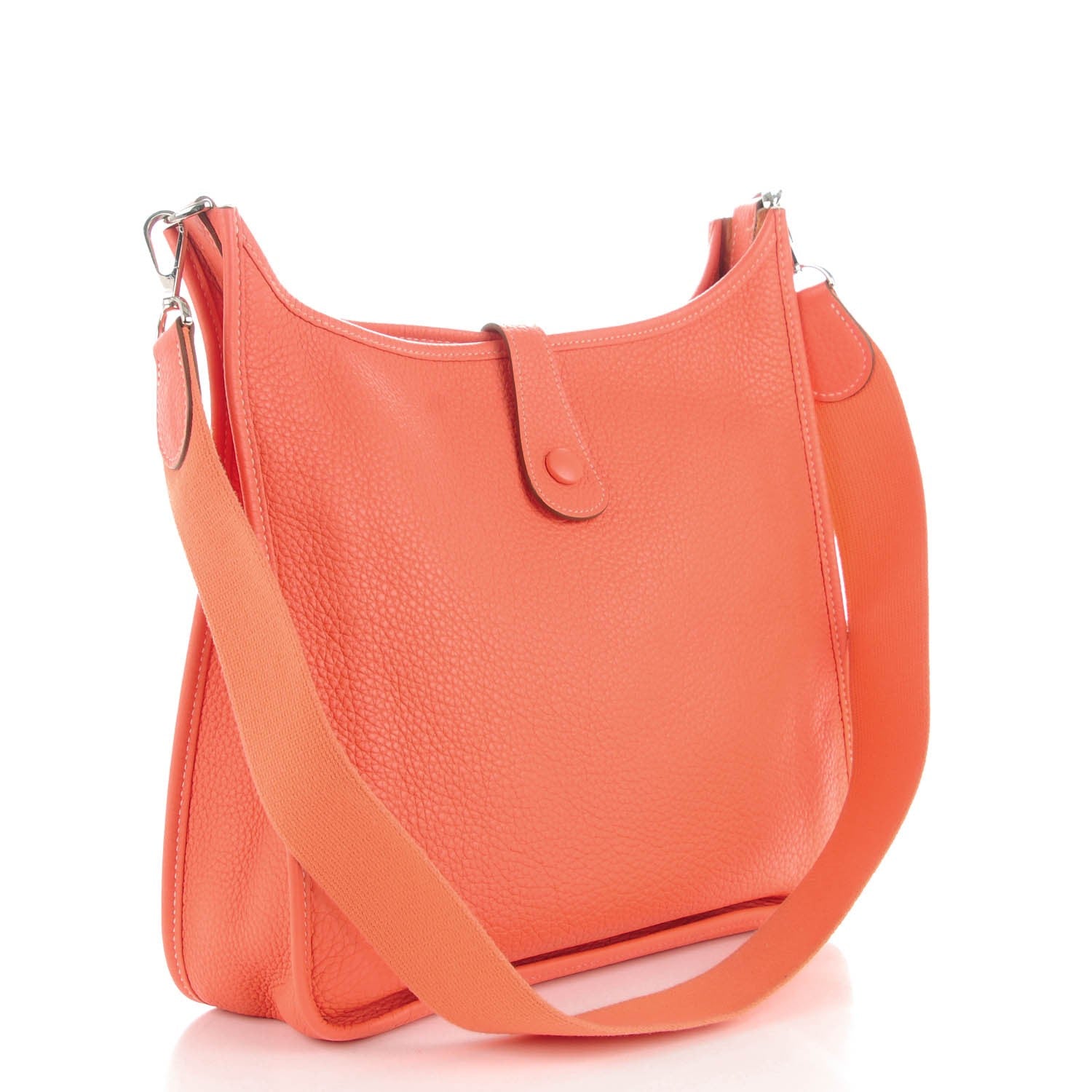 Hermes Taurillon Clemence Evelyne GM Crevette 5 of 15