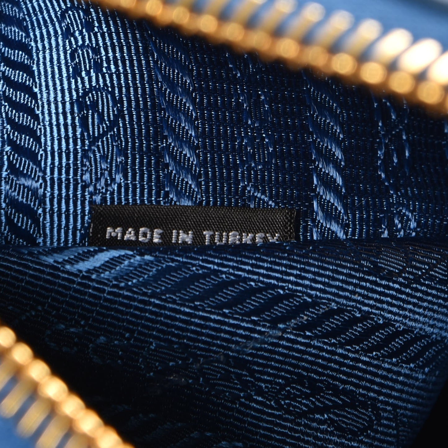 Vitello Daino Shopping Satchel Cobalto