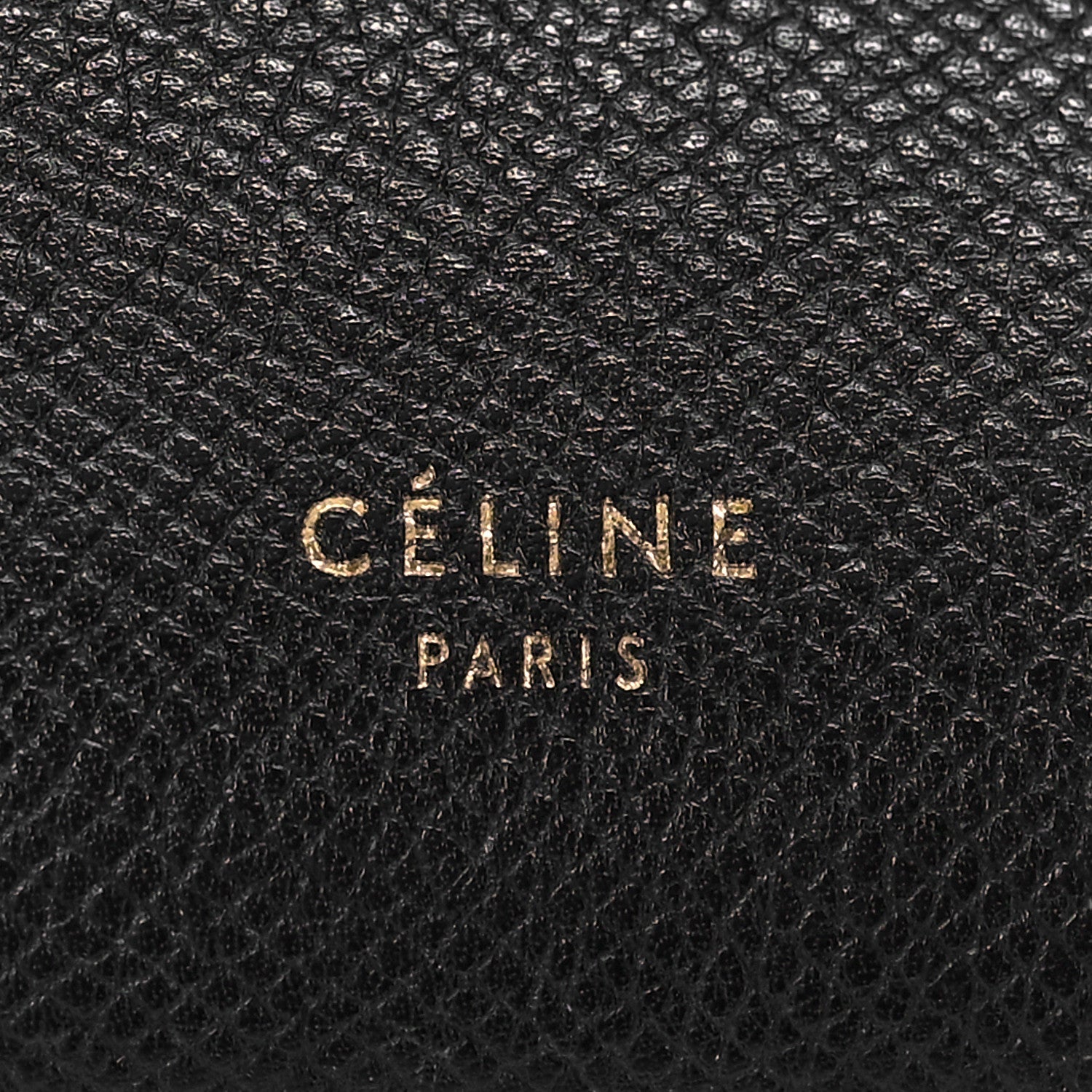 Celine Grained Calfskin Micro Belt Bag Black 7 of 11
