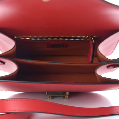 MCM Calfskin Patricia Crossbody Bag Red 5 of 12