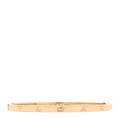 Bulgari 18K Yellow Gold B.Zero1 Cuff Bracelet M 1 of 4