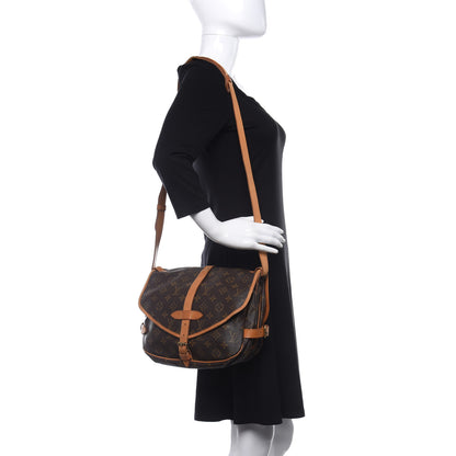 Louis Vuitton Monogram Saumur 30 2 of 17