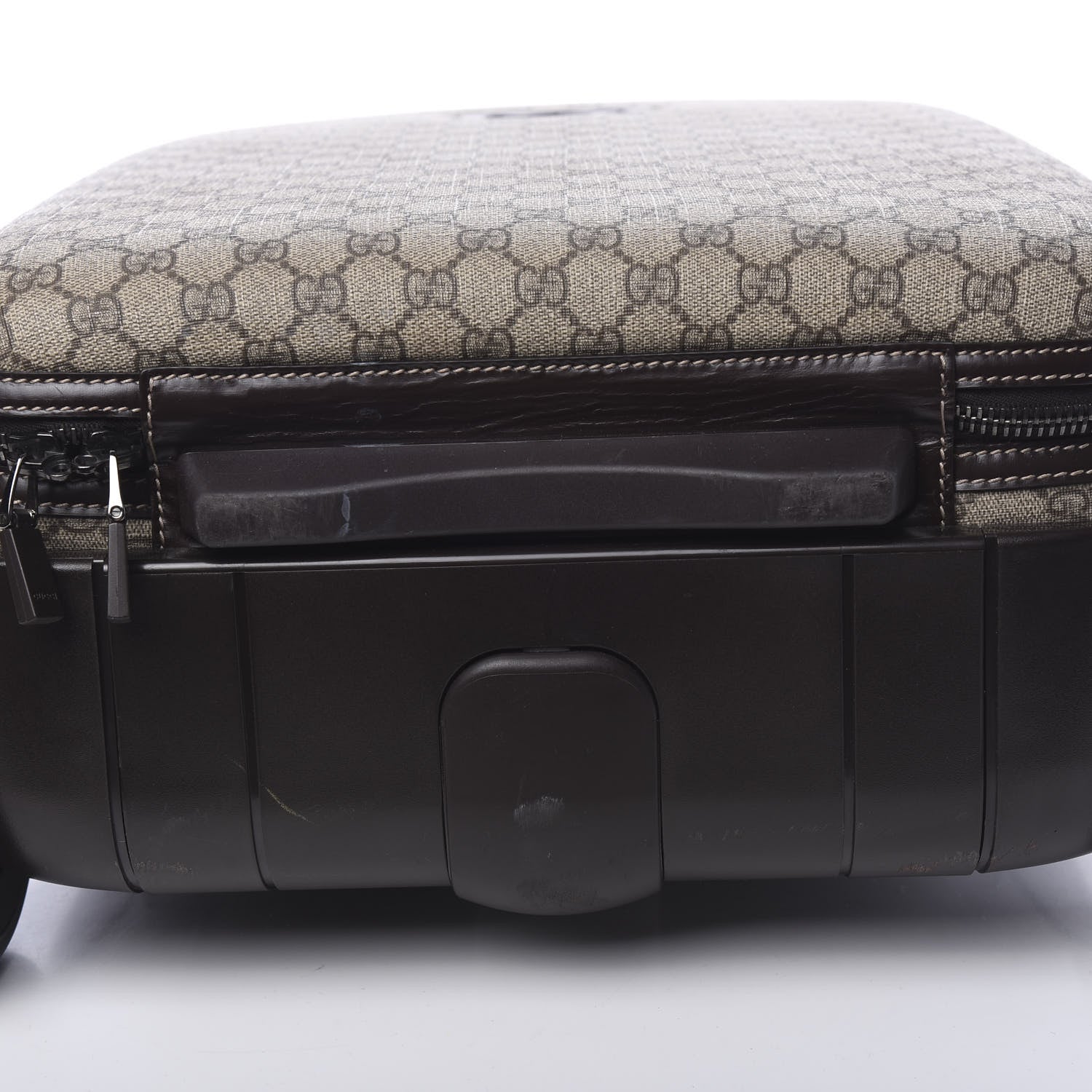 Gucci GG Plus Monogram Small Interlocking G Trolley Brown 18 of 20