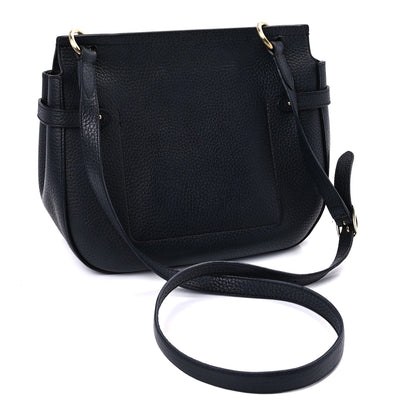 Mulberry Small Classic Grain Calfskin Small Amberley Satche Black 2 of 7