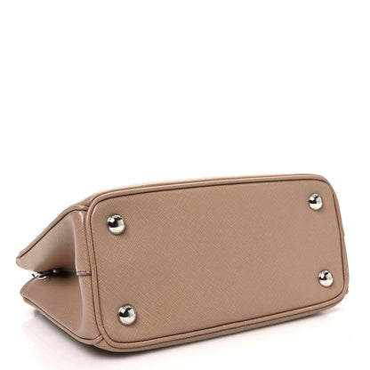 Prada Saffiano Lux Micro Galleria Shoulder Bag Cammeo 4 of 7