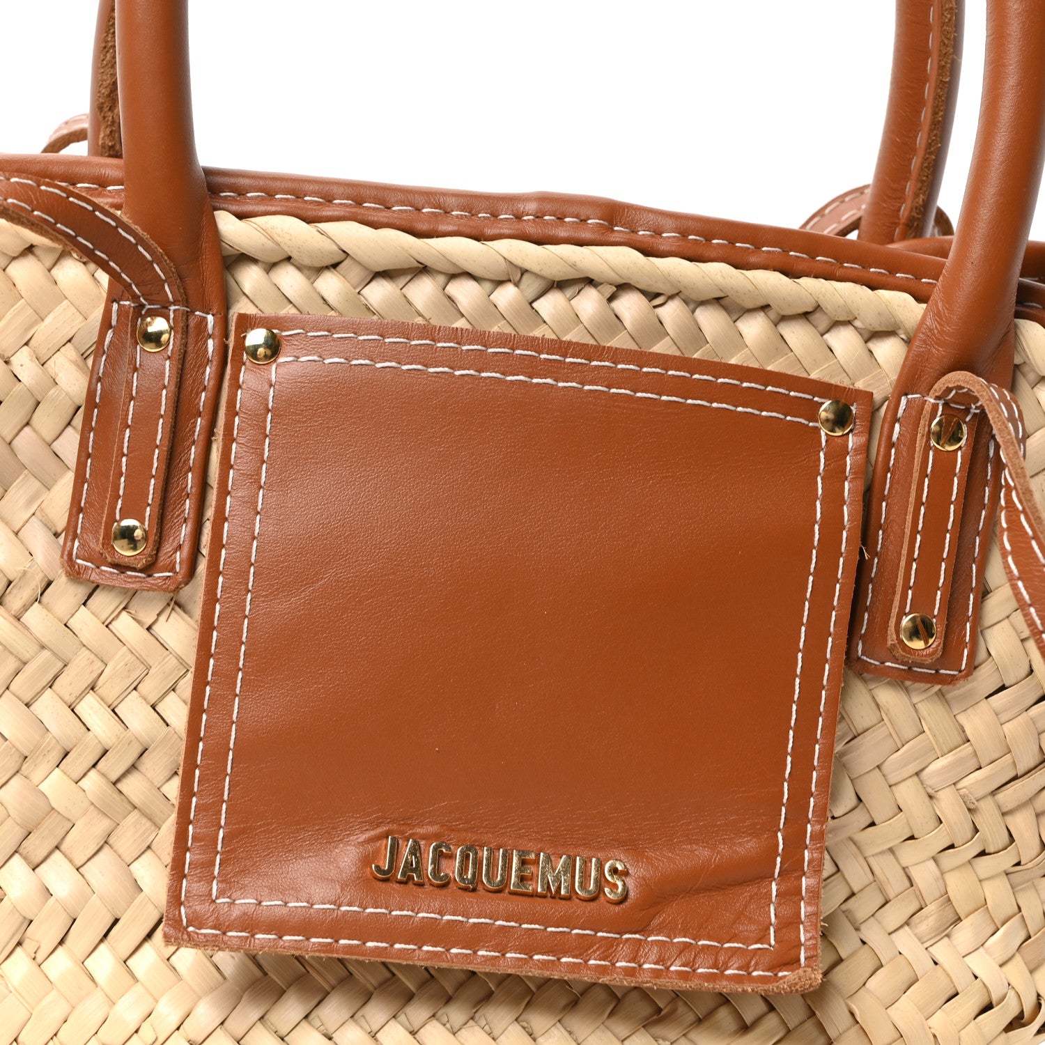 Jacquemus Raffia Le Petit Panier Soli Light Brown 7 of 9