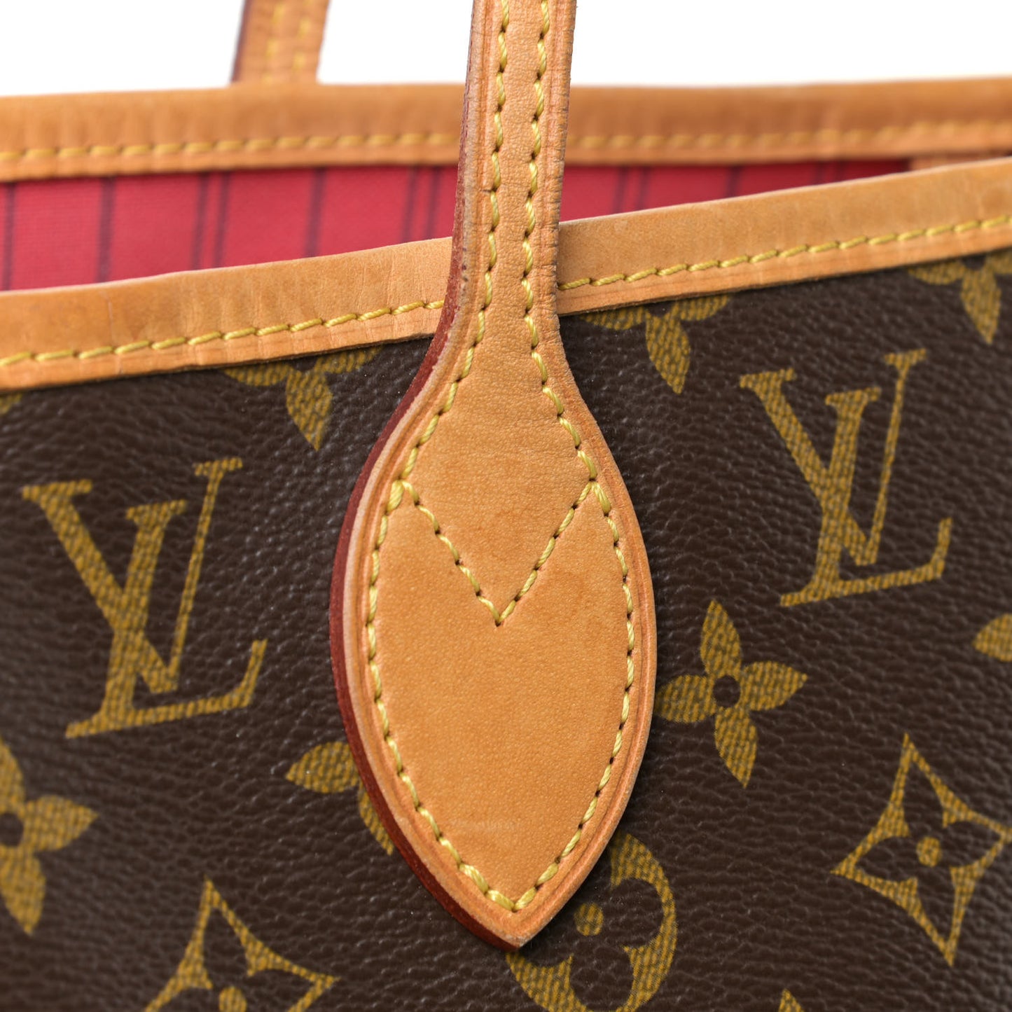 Monogram V Neverfull MM Grenade