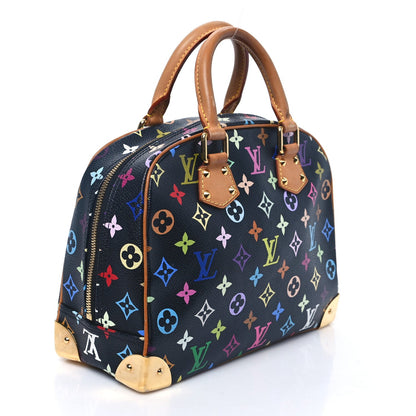 Louis Vuitton Monogram Multicolor Trouville Black 2 of 7