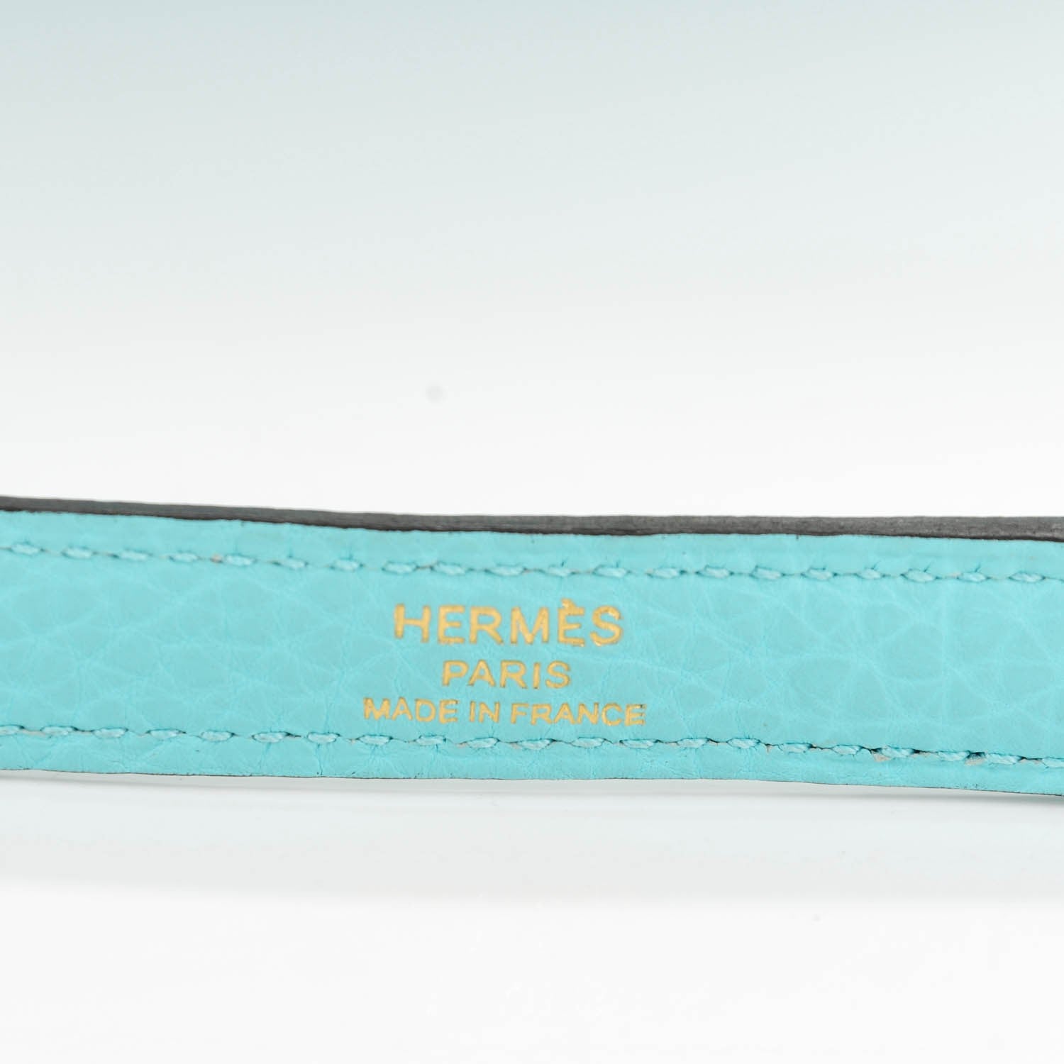 Hermes Togo Kelly Retourne 32 Bleu Atoll 22 of 26