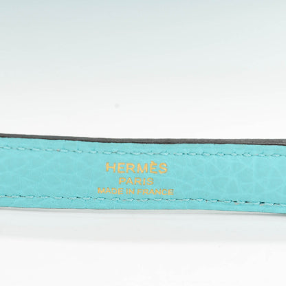 Hermes Togo Kelly Retourne 32 Bleu Atoll 22 of 26