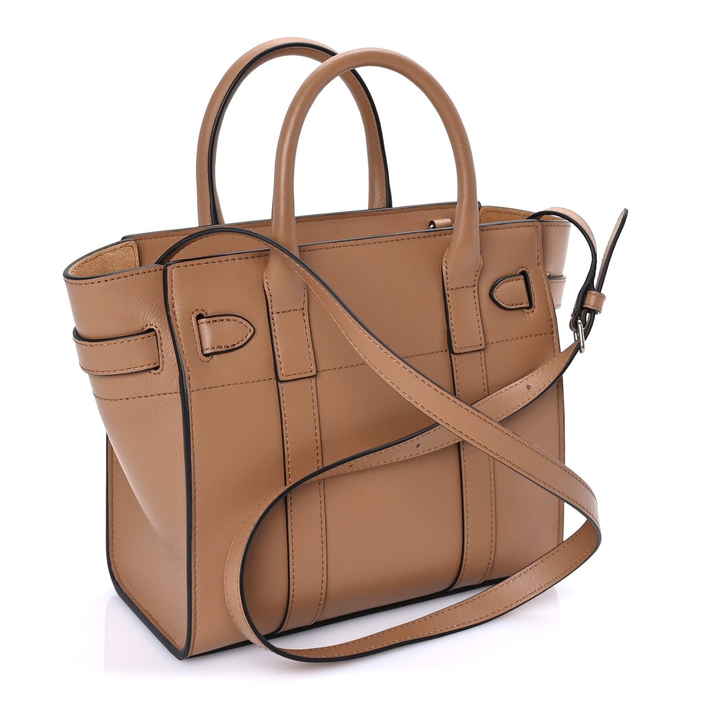 Micro Classic Grain Mini Zipped Bayswater Sable