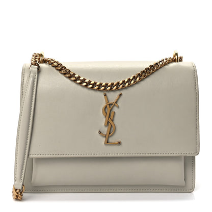Saint Laurent Calfskin Medium Monogram Sunset Crema Soft 1 of 8