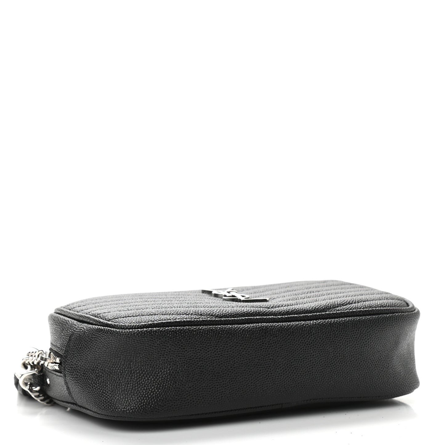 Grain De Poudre Matelasse Monogram Mini Lou Camera Bag Black