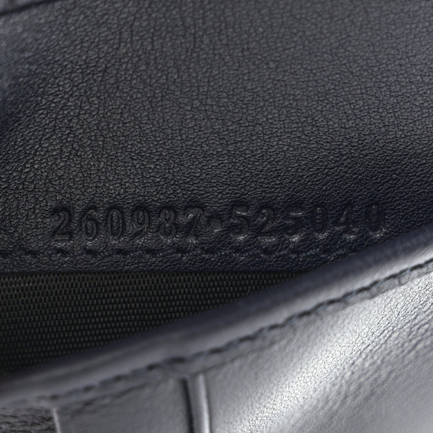 Guccissima Avel Bi-Fold Wallet Blue