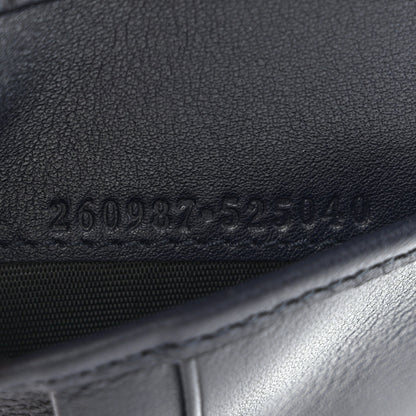 Gucci Guccissima Avel Bi-Fold Wallet Blue 7 of 7