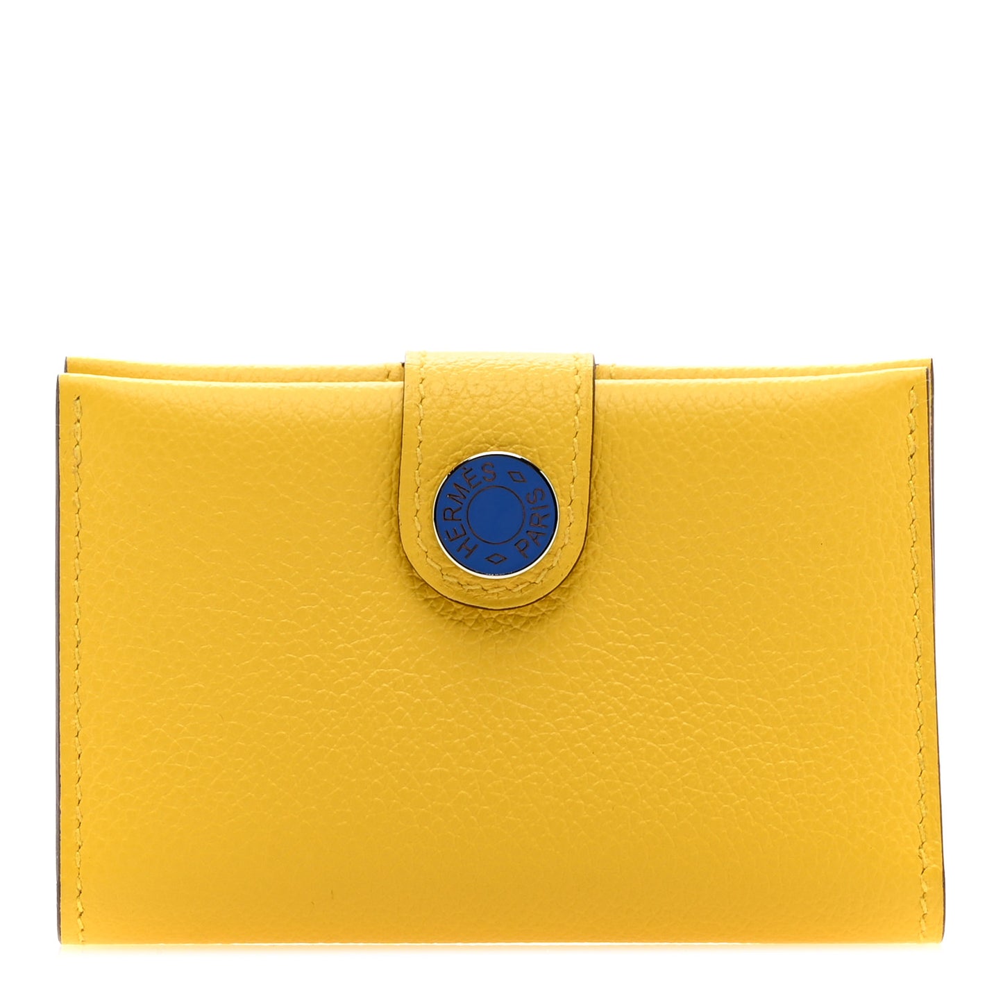 Evercolor Verso RMS Card Holder Jaune De Naples Bleu France