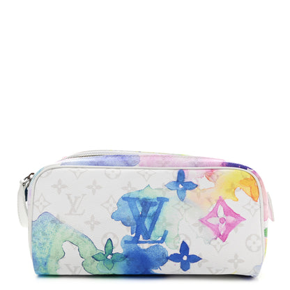 Louis Vuitton Monogram Watercolor Dopp Kit Toilet Pouch Multicolor 1 of 10
