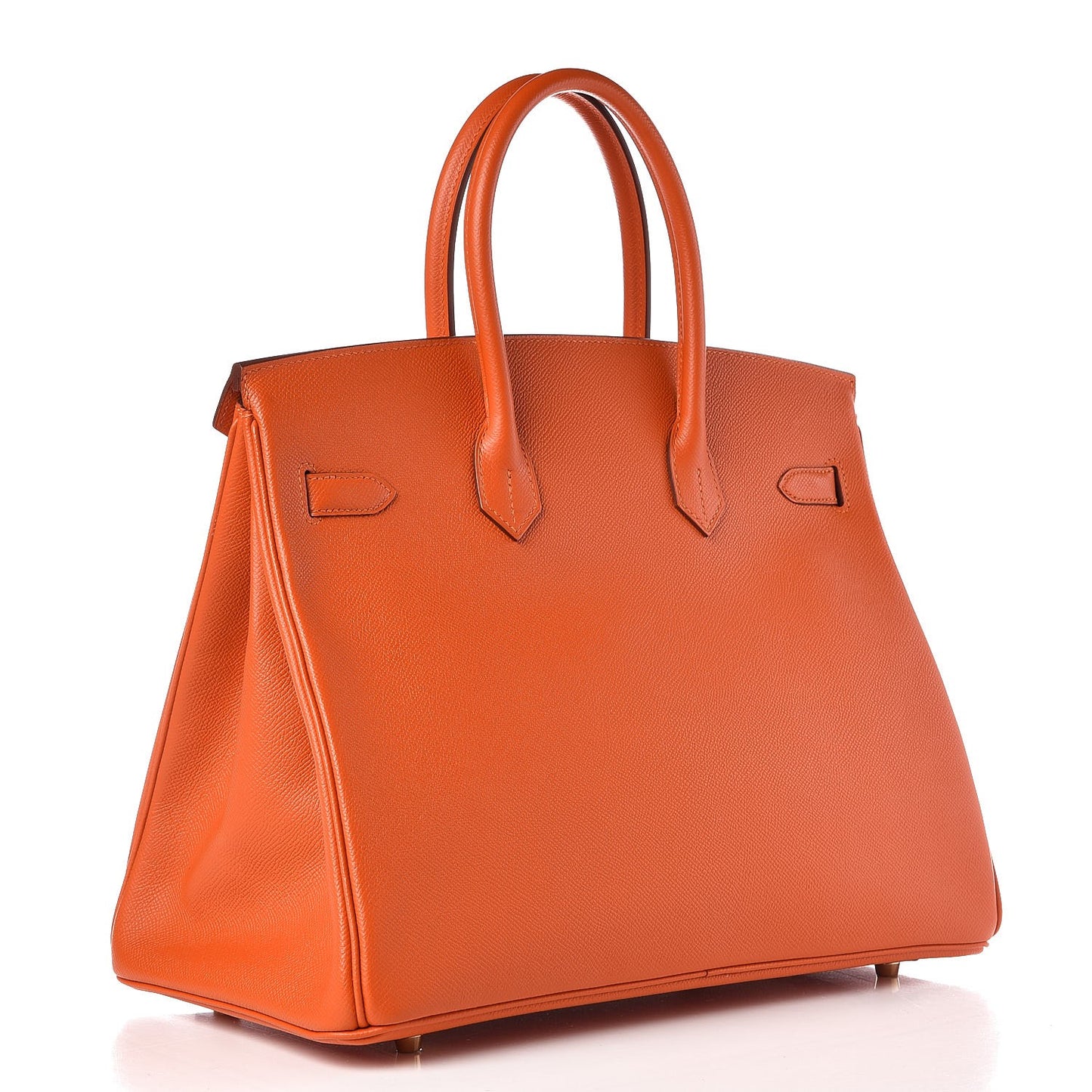 Epsom Birkin 35 Orange