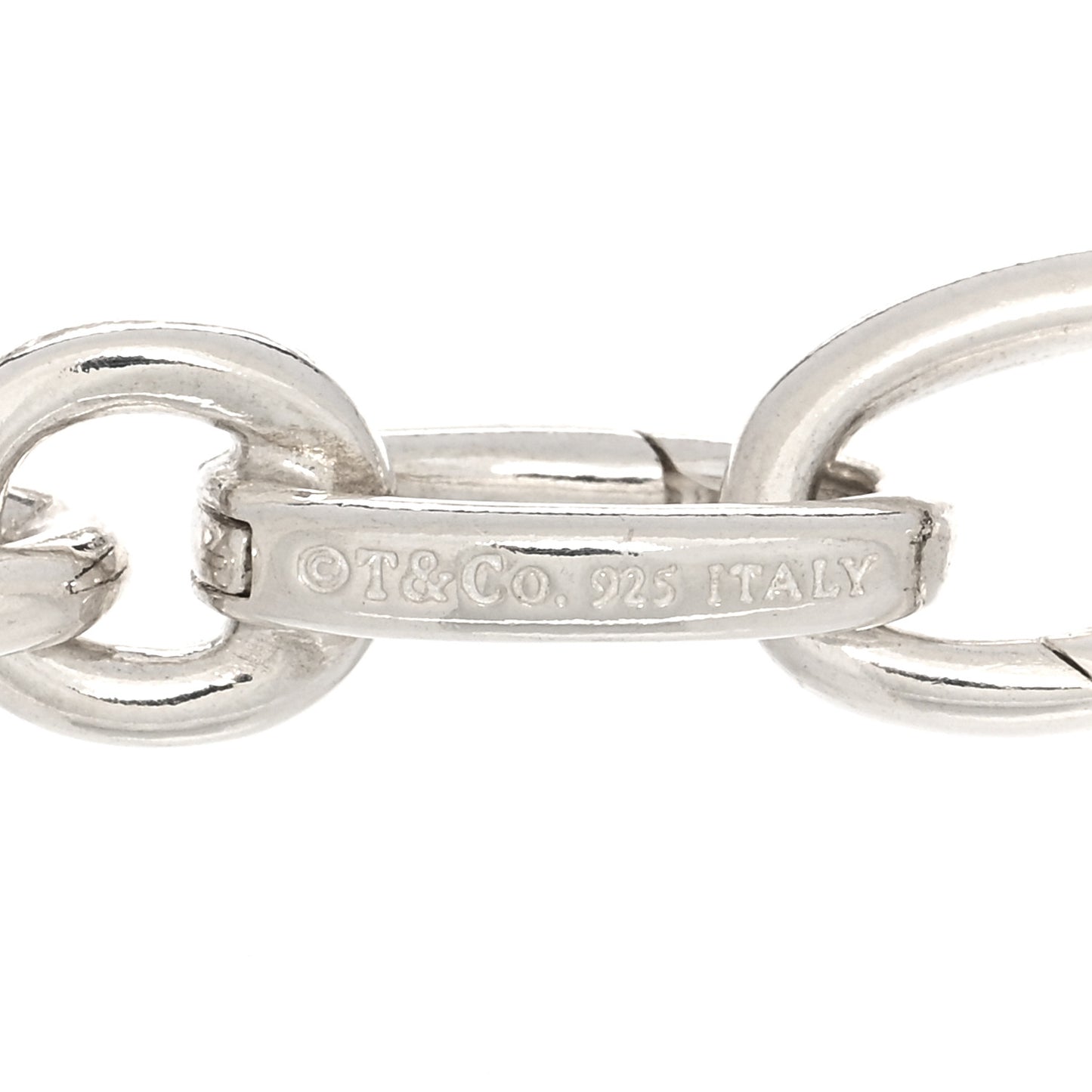 Sterling Silver Oval Link Bracelet