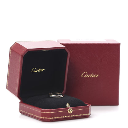 Cartier 18K Pink Yellow White Gold Extra Small Trinity Ring 50 5.25 7 of 7