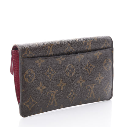 Louis Vuitton Monogram Jeanne Wallet Fuchsia 2 of 5