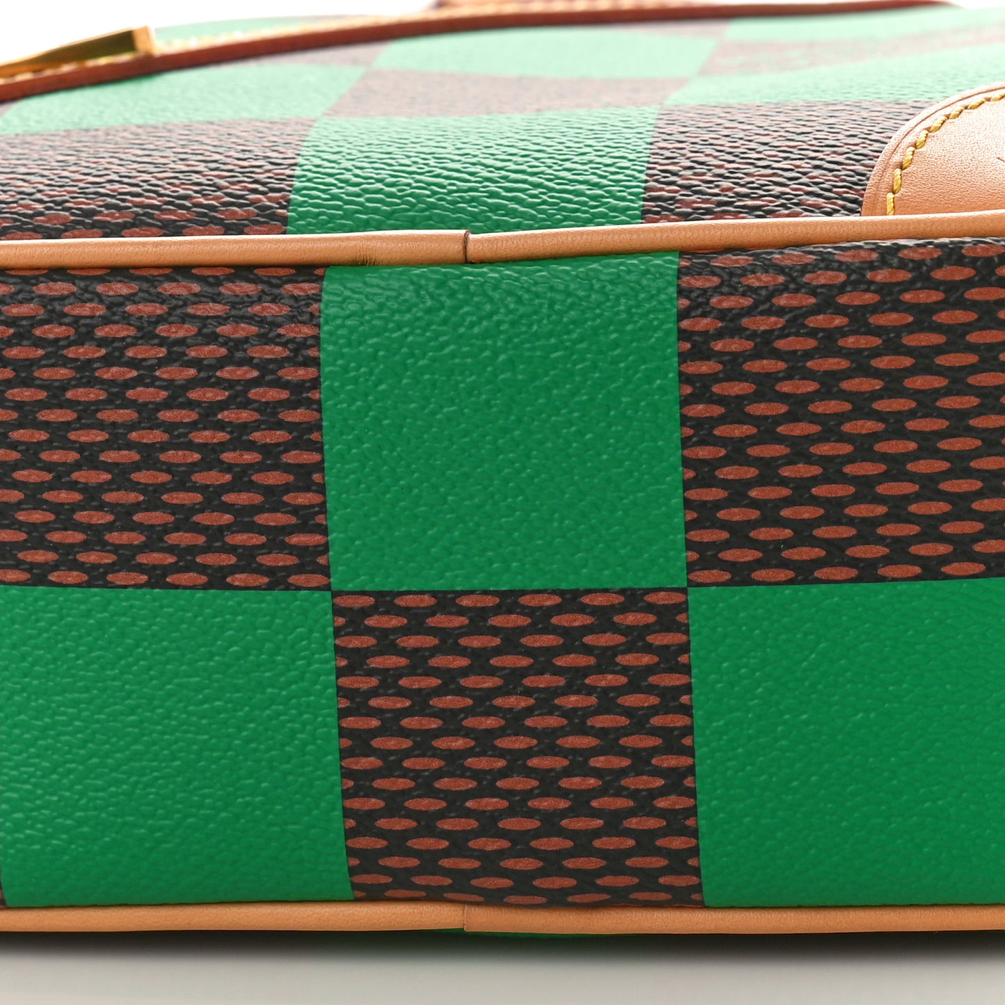 Damier Pop Chess Messenger Green