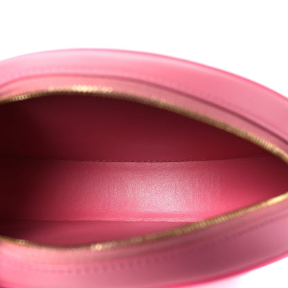 Celine Smooth Calfskin Cuir Triomphe Oval Purse Crossbody Lipstick 5 of 7