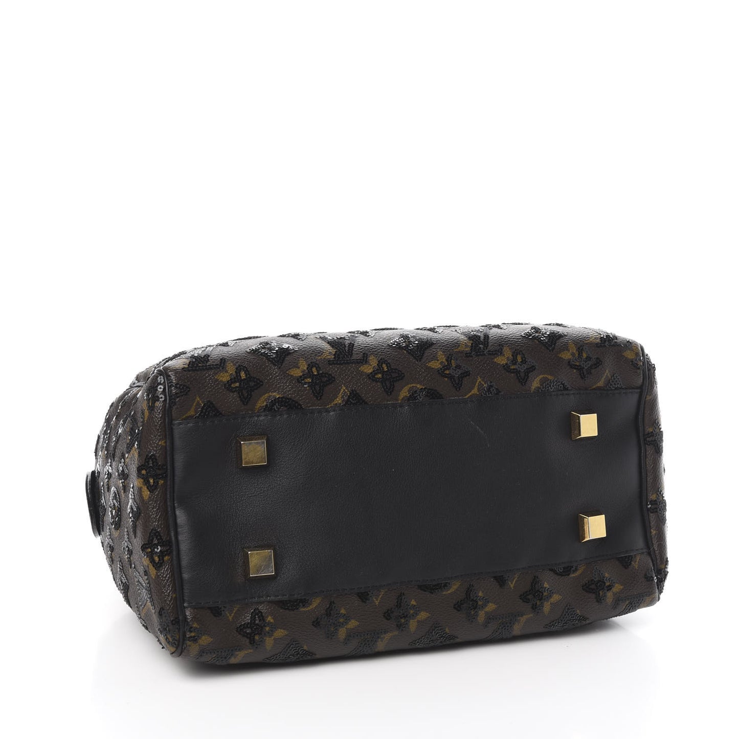 Monogram Sequins Eclipse Speedy 28 Black