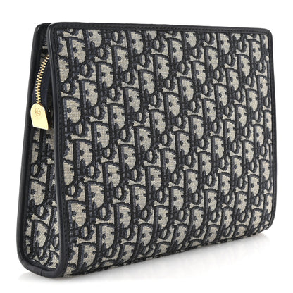 Christian Dior Oblique 30 Montaigne Pouch Blue 3 of 6