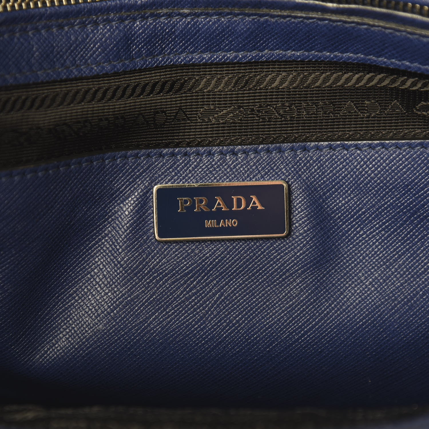Prada Saffiano Soft Tote Inchiostro 5 of 10