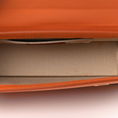Jacquemus Smooth Calfskin Le Chiquito Long Orange 4 of 8