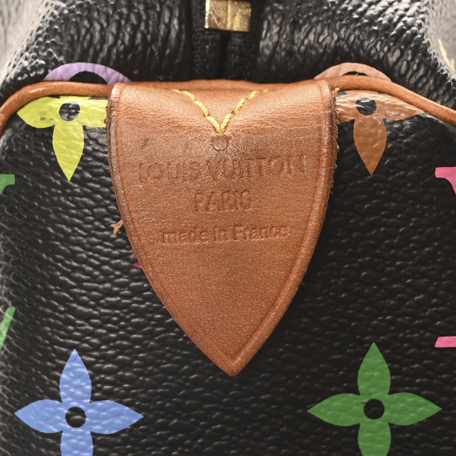 Louis Vuitton Monogram Multicolor Speedy 30 Black 6 of 7